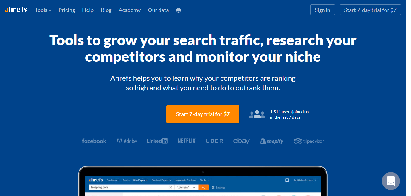 Screenshot 2018 08 24 Ahrefs Competitor Research Tools SEO Backlink Checker Ahrefs Pricing Plans 2023- Get The Best Plan and Check Total Cost