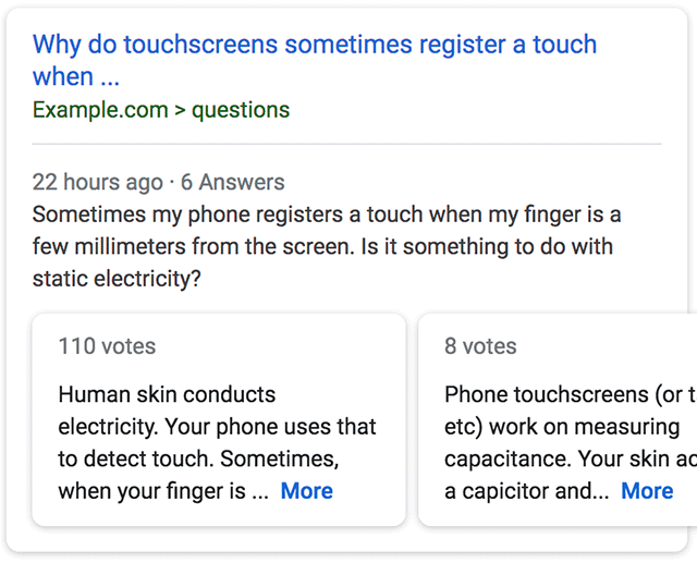 google-q-and-a-snippets
