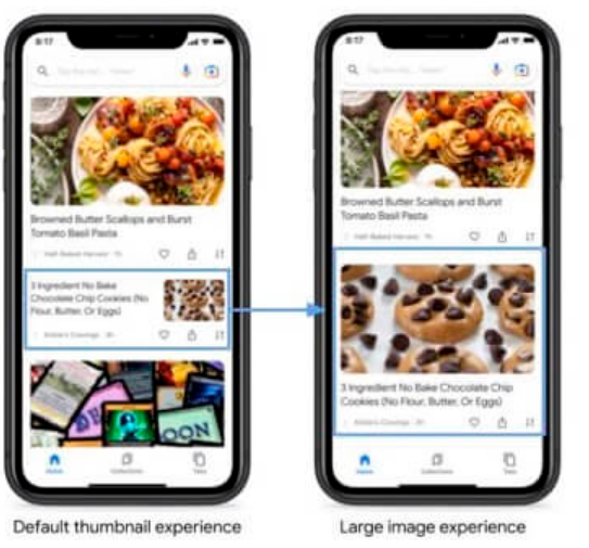google discover image size improvement